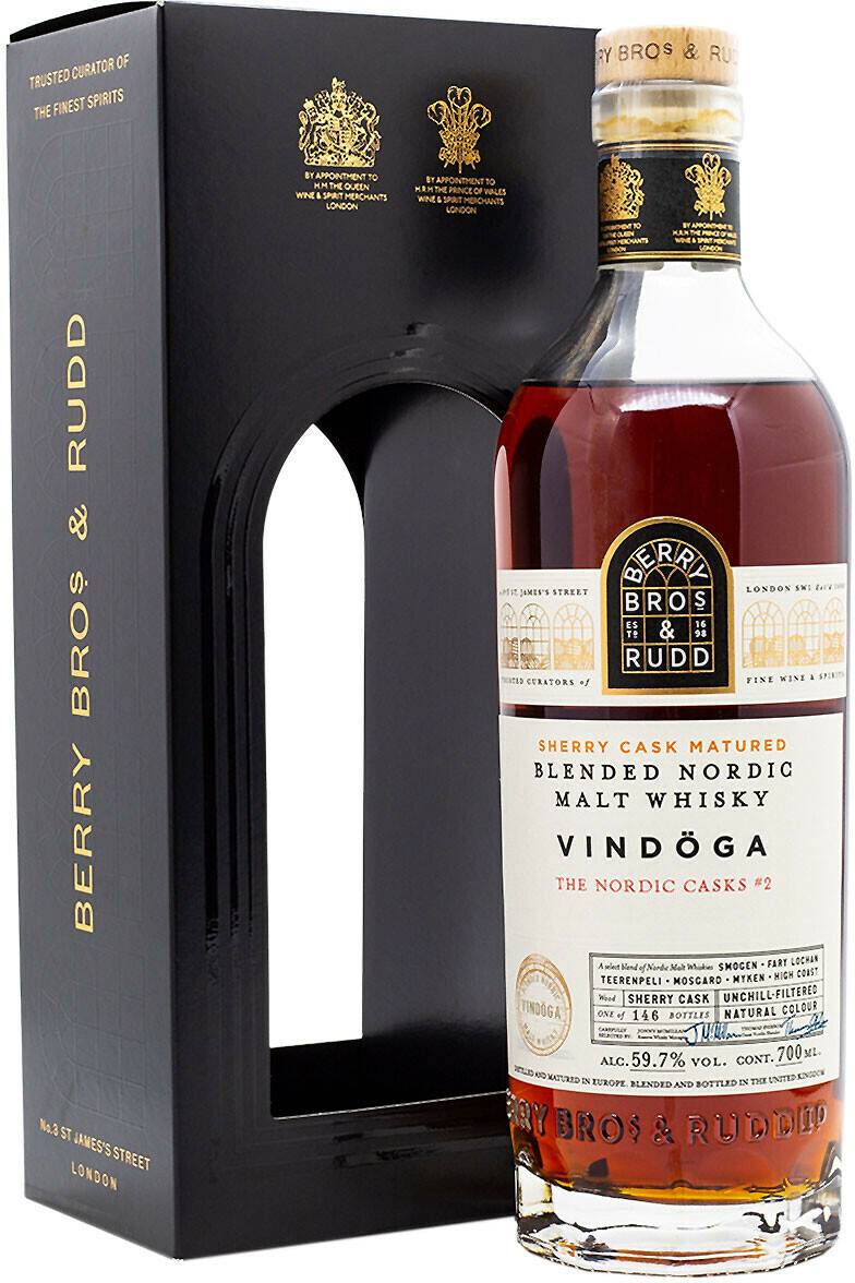 Globus Berry Bros & Rudd Berry Bros & Rudd Vindöga Nordic Casks #2 Blended Nordic Malt Whisky 0,7l 59,7% Whisky